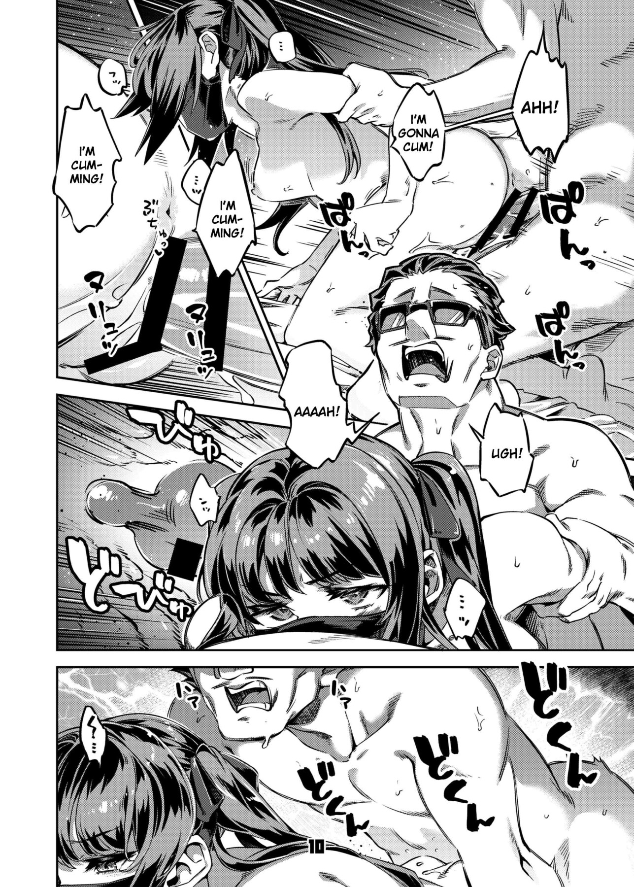 Hentai Manga Comic-In the case of Maita, a girl who engages in "sugar dating" (a type of compensated dating activity), episode 1.-Read-9